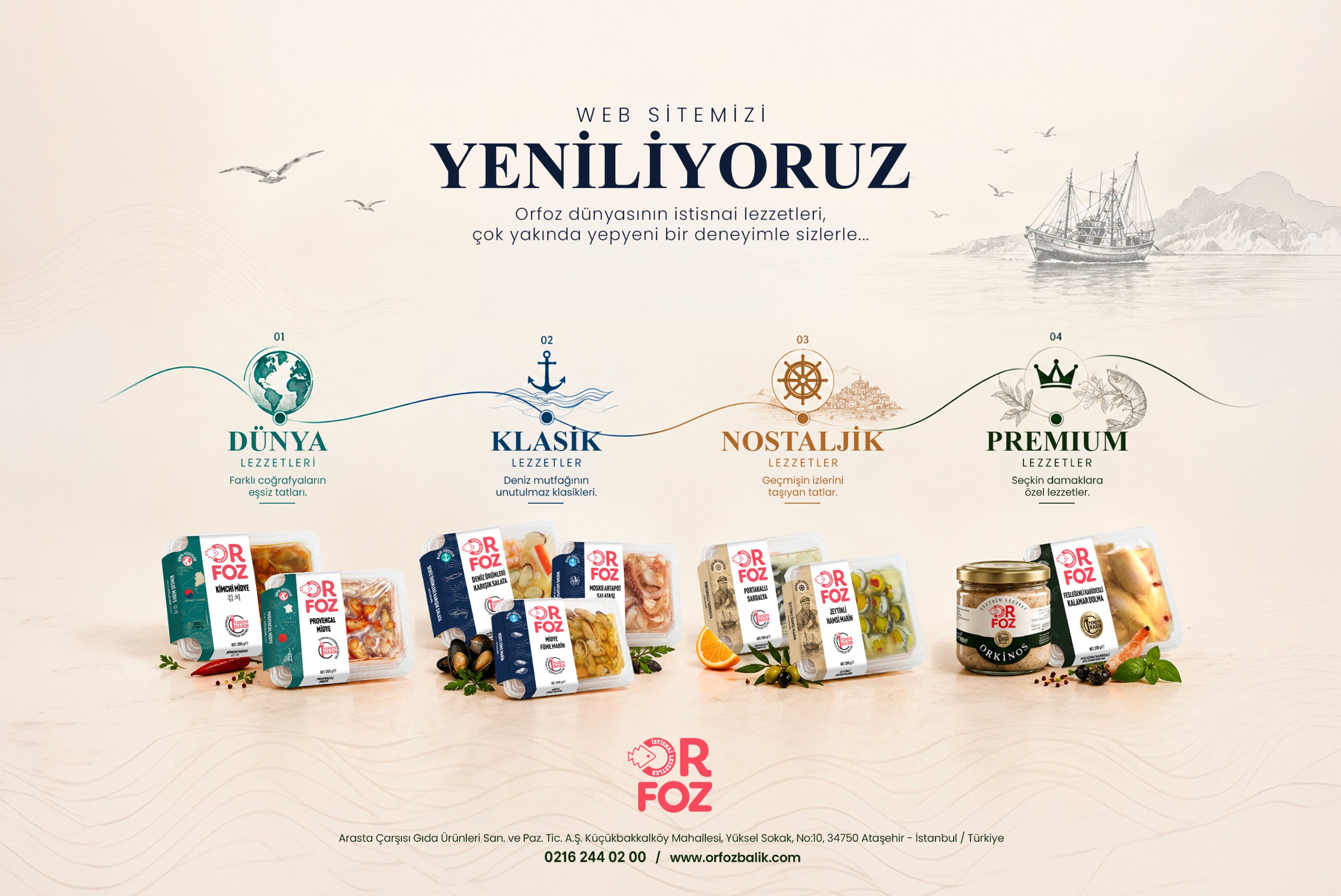Orfoz - Web sitemizi yeniliyoruz